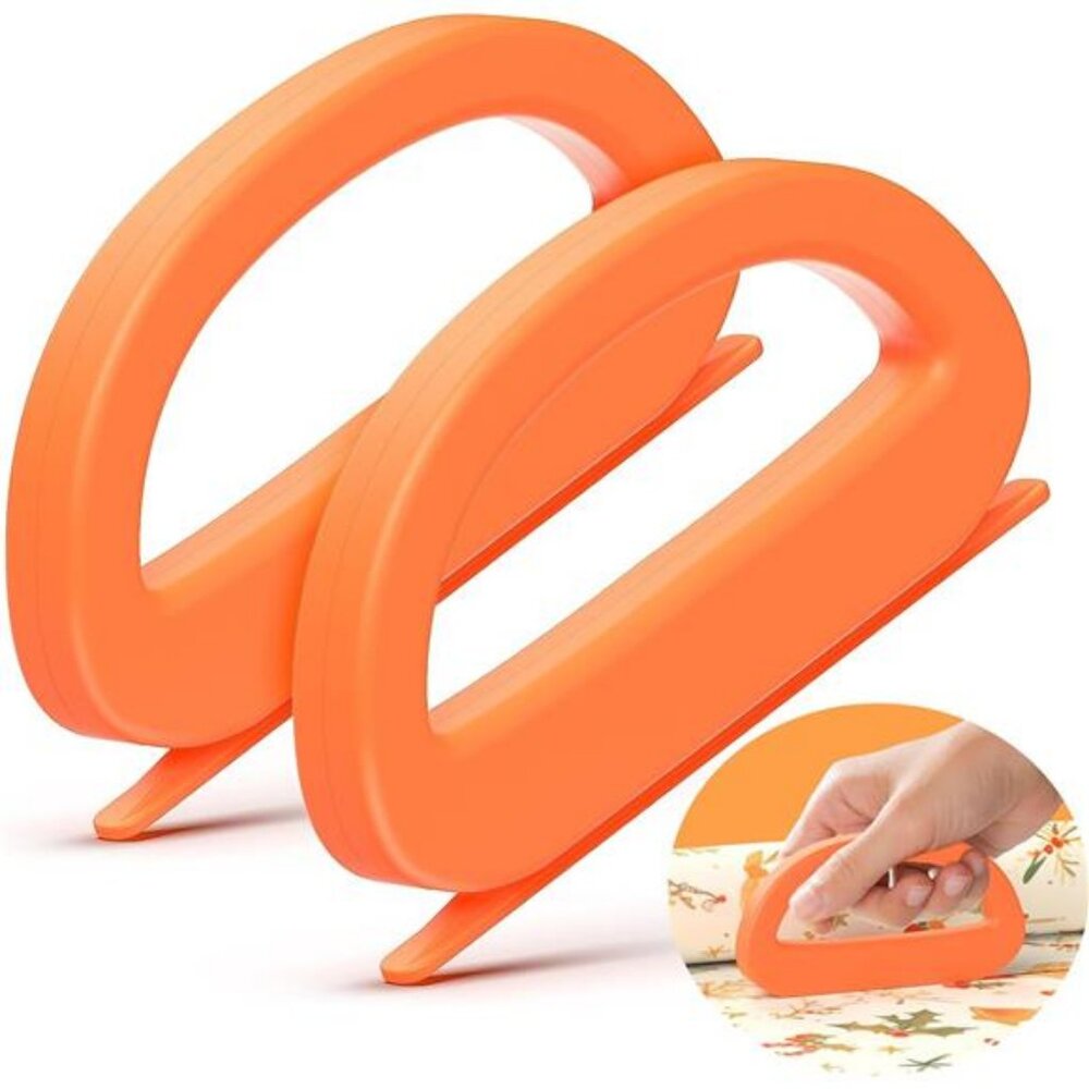 Dual-Ended Wrapping Paper Cutter 2-Pack | Effortless Gift Wrap Cutter Slider